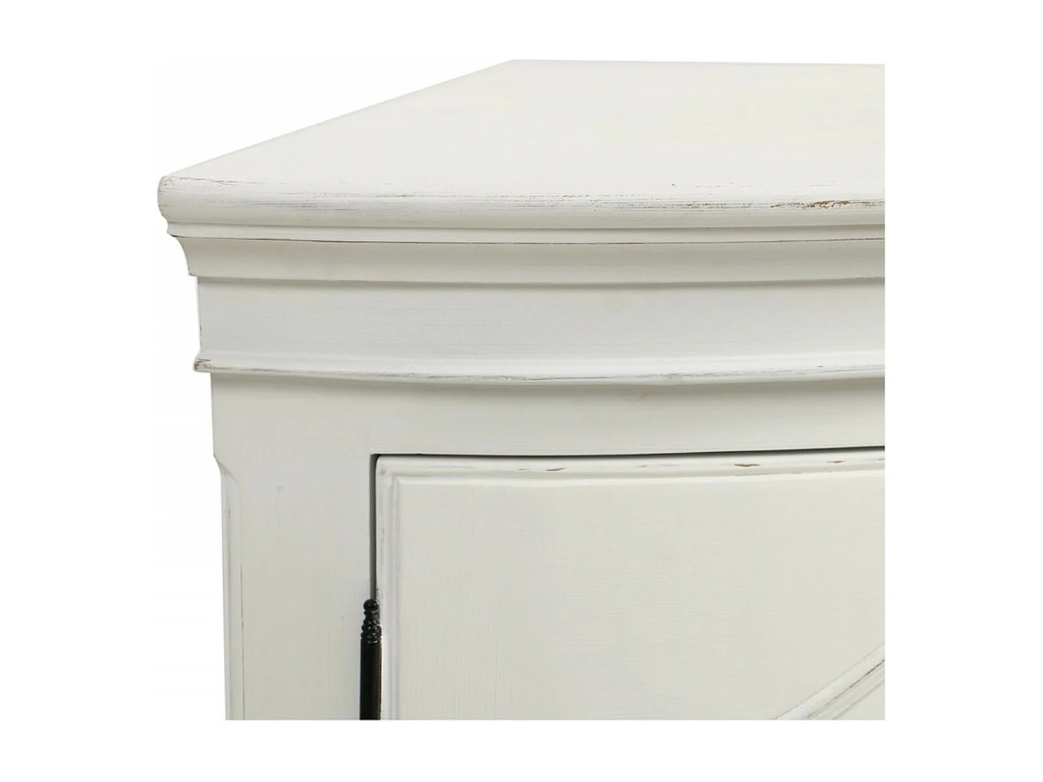 Encoignure basse MDF Blanc - Romance Interior's