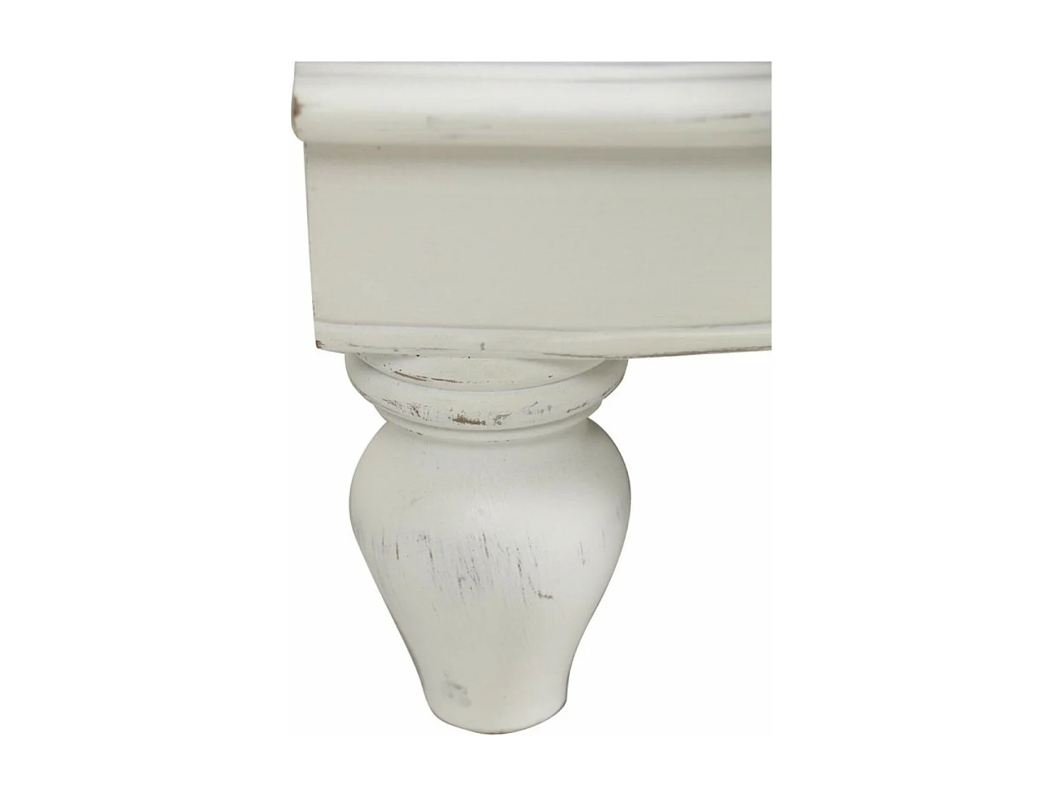 Encoignure basse MDF Blanc - Romance Interior's