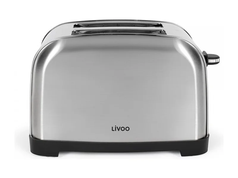Livoo Grille-pains 2 fentes 850w gris - DOD196