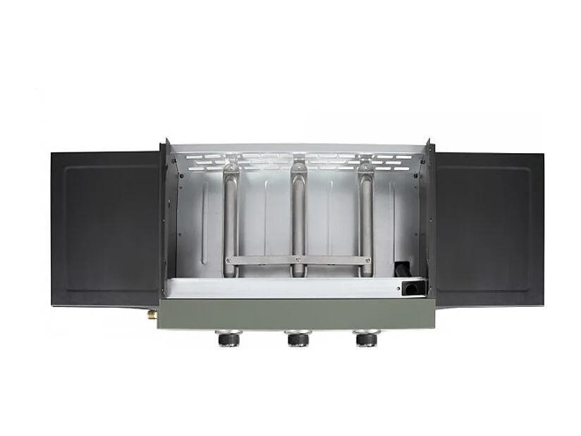 Livoo Plancha gaz 7500w plaque acier émaillé 62x34,5cm - DOC326