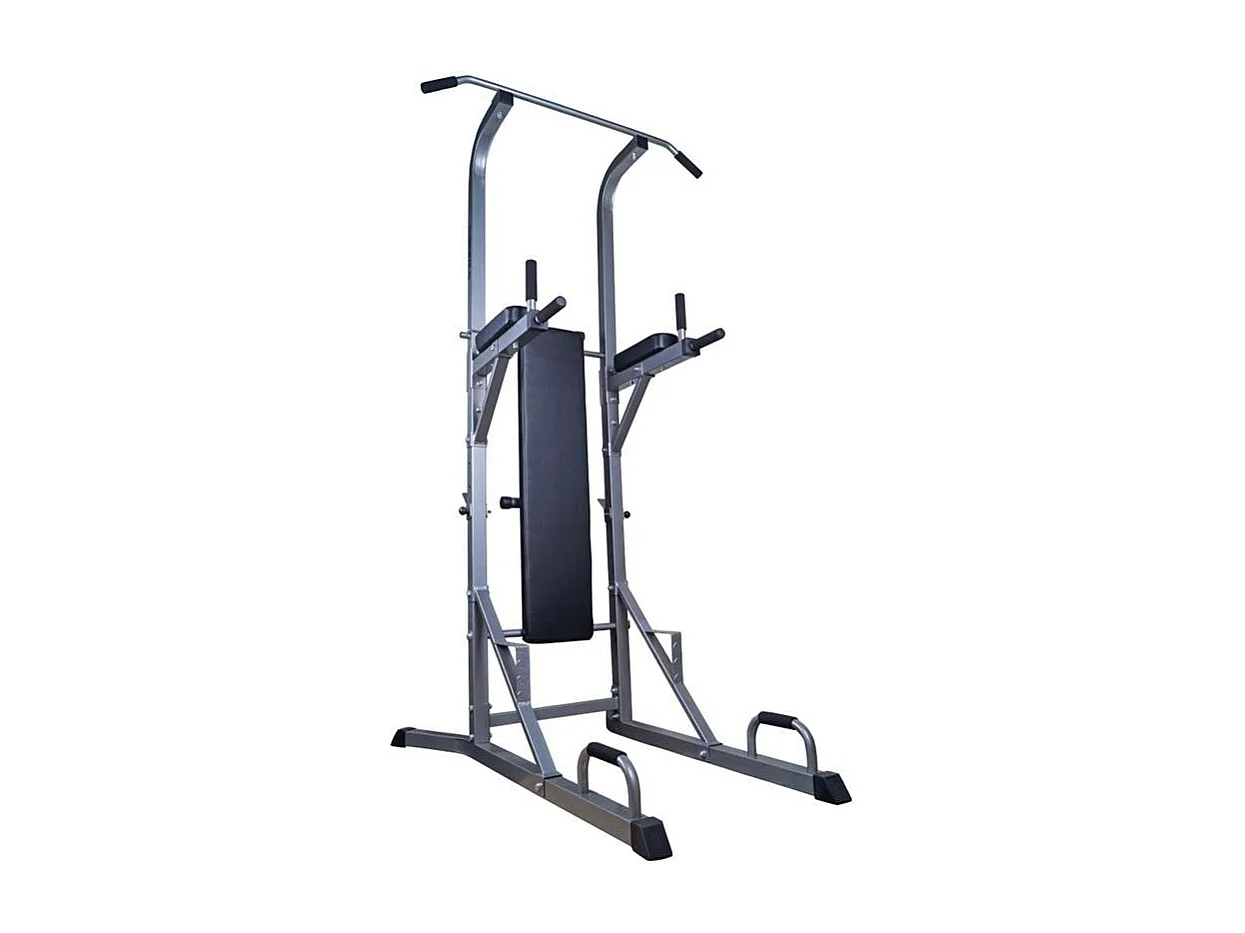 Multifunctioneel pull up station met halterbank - 212 x 111 x 217 - Belastbaar tot 120KG