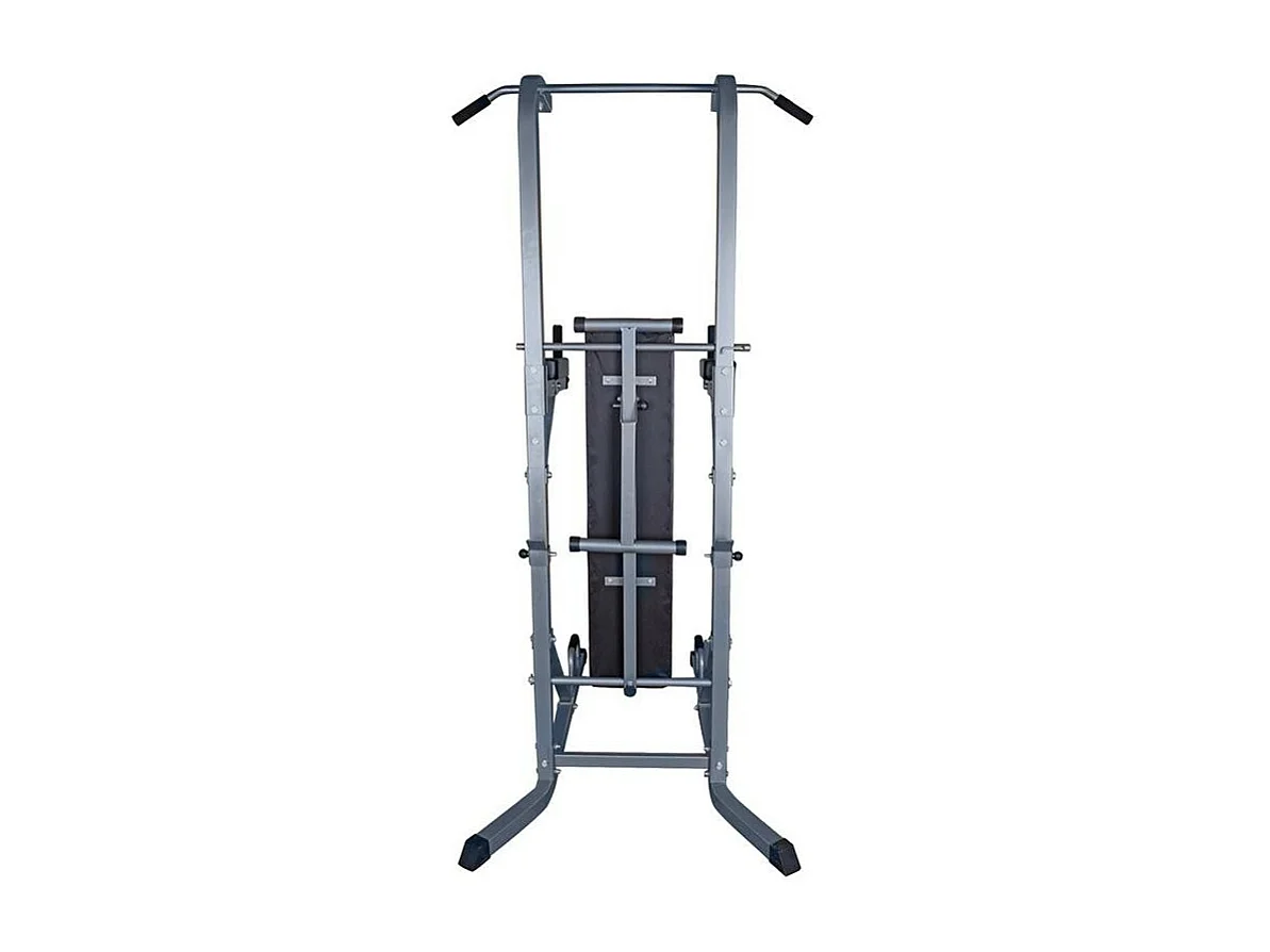 Multifunctioneel pull up station met halterbank - 212 x 111 x 217 - Belastbaar tot 120KG