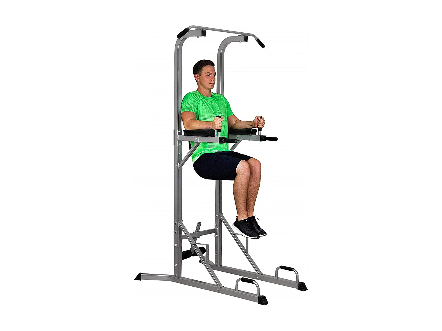 Station de traction multifonctionnelle - 136 x 111 x 217 cm - Poids chargeable jusqu'à 120 kg