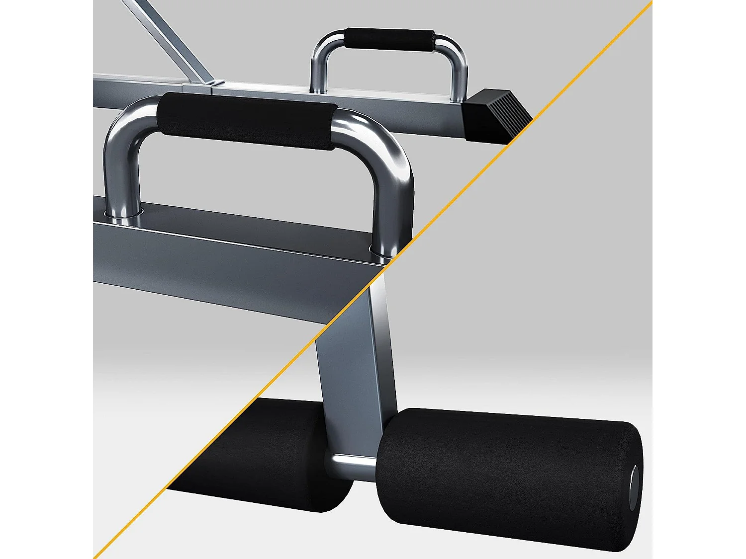 Station de traction multifonctionnelle - 136 x 111 x 217 cm - Poids chargeable jusqu'à 120 kg