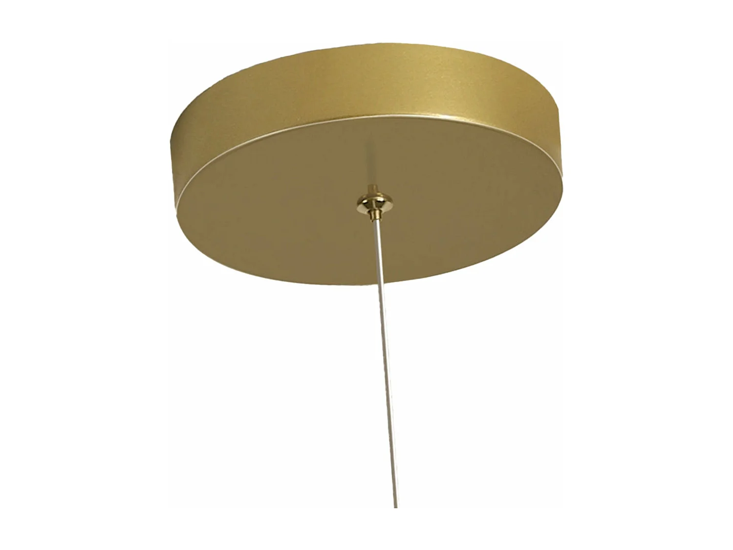 Pendentif plafonnier en fer de style nordique, adapté aux chambres à coucher, aux îles de cuisine et aux salons ,d18cm x h34cm,doré