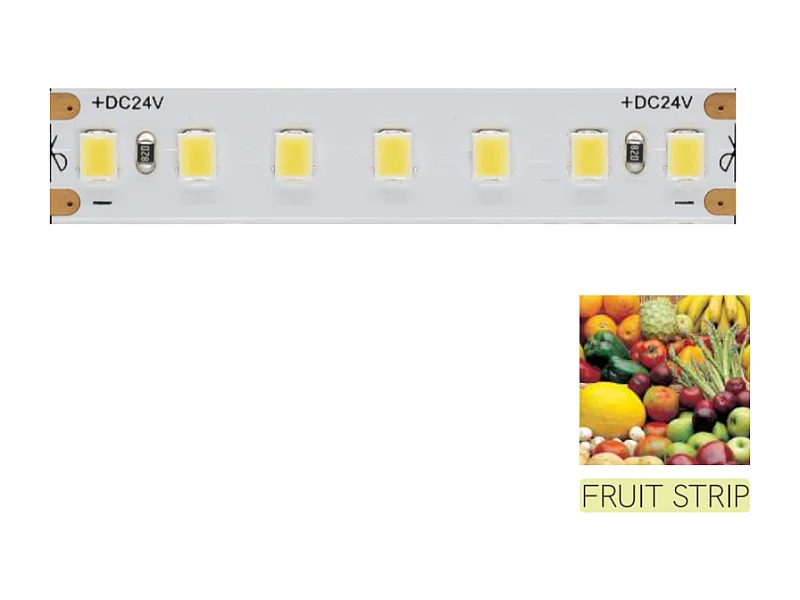 Taśma LED do oświetlenia stoiska z owocami i warzywami - rolka 5m 14,4W/M 90LM/W IP20 5000K