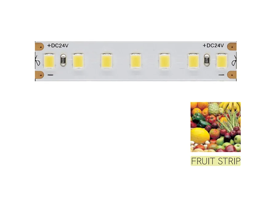 Beneito Faure -  LED-Streifen zur Beleuchtung der Obst- und Gemüsetheke – 5 m Spule 14,4 W/M 90 LM/W IP20 5000 K