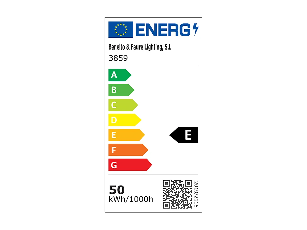 Lampadina a led ad alta potenza ARIA 50W E27 6200lumen - Luce Fredda 5000K