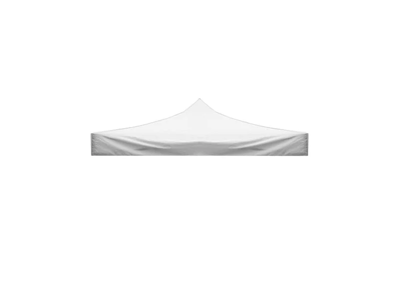 Cubierta impermeable blanca de 3x6 para techo de gazebo plegable (reemplazo 49483)
