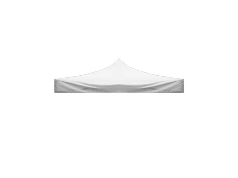 Feuille de toit imperméable blanche 3X6 pour remplacement de gazebo pliable 49483