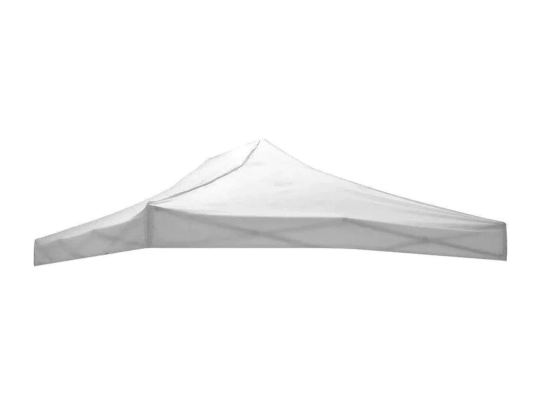 Feuille de toit imperméable blanche 2X2 pour remplacement de gazebo pliable 49483