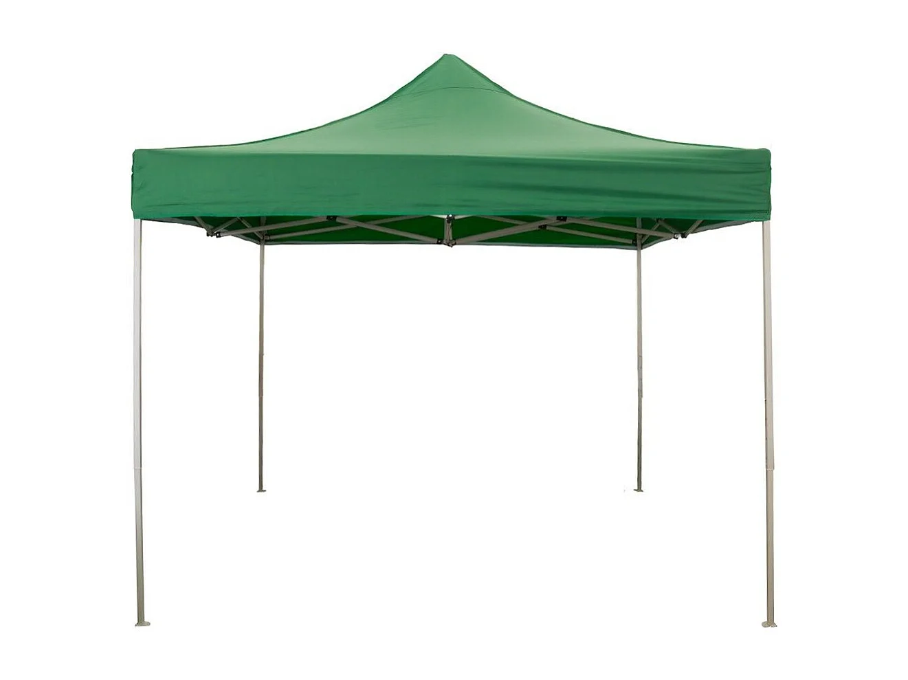 Couverture latérale verte imperméable de 3x2m avec fenêtre de gazebo pliable de 3x3m