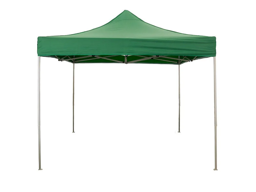 Couverture latérale verte imperméable de 3x2m avec fenêtre de gazebo pliable de 3x3m