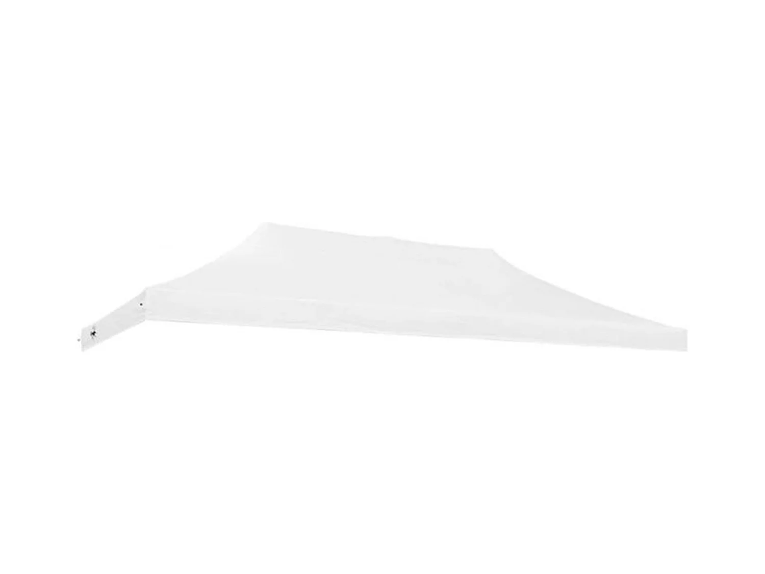 Feuille de toit imperméable blanche 3X4,5 pour remplacement de gazebo pliable 49483
