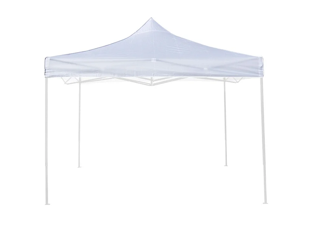 Feuille de toit imperméable blanche 3X3 pour le remplacement du gazebo pliable