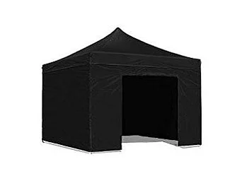 Feuille latérale de remplacement imperméable noire 3x2m pour tonnelle pliable