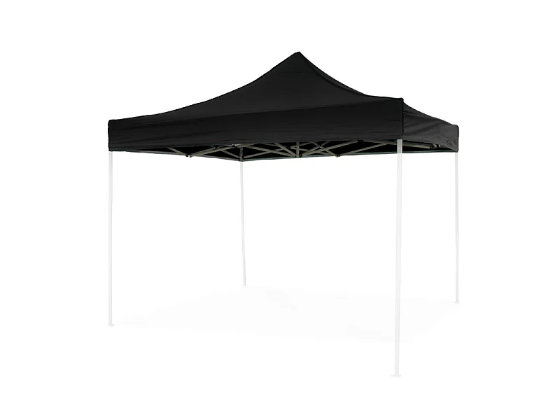 Feuille latérale de remplacement imperméable noire 3x2m pour tonnelle pliable
