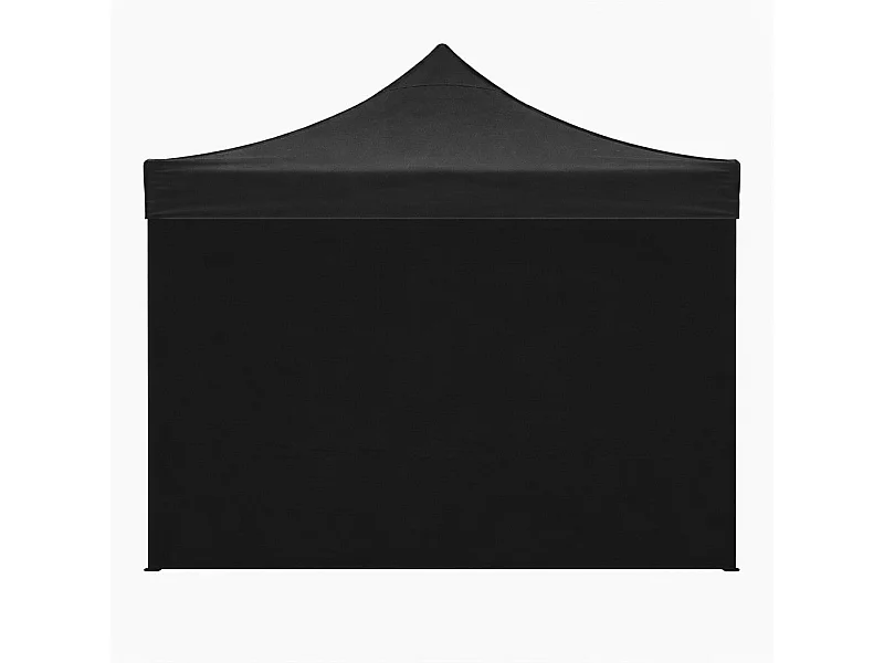 Zapasowa, wodoodporna, czarna osłona boczna 3x2m do altany składanej