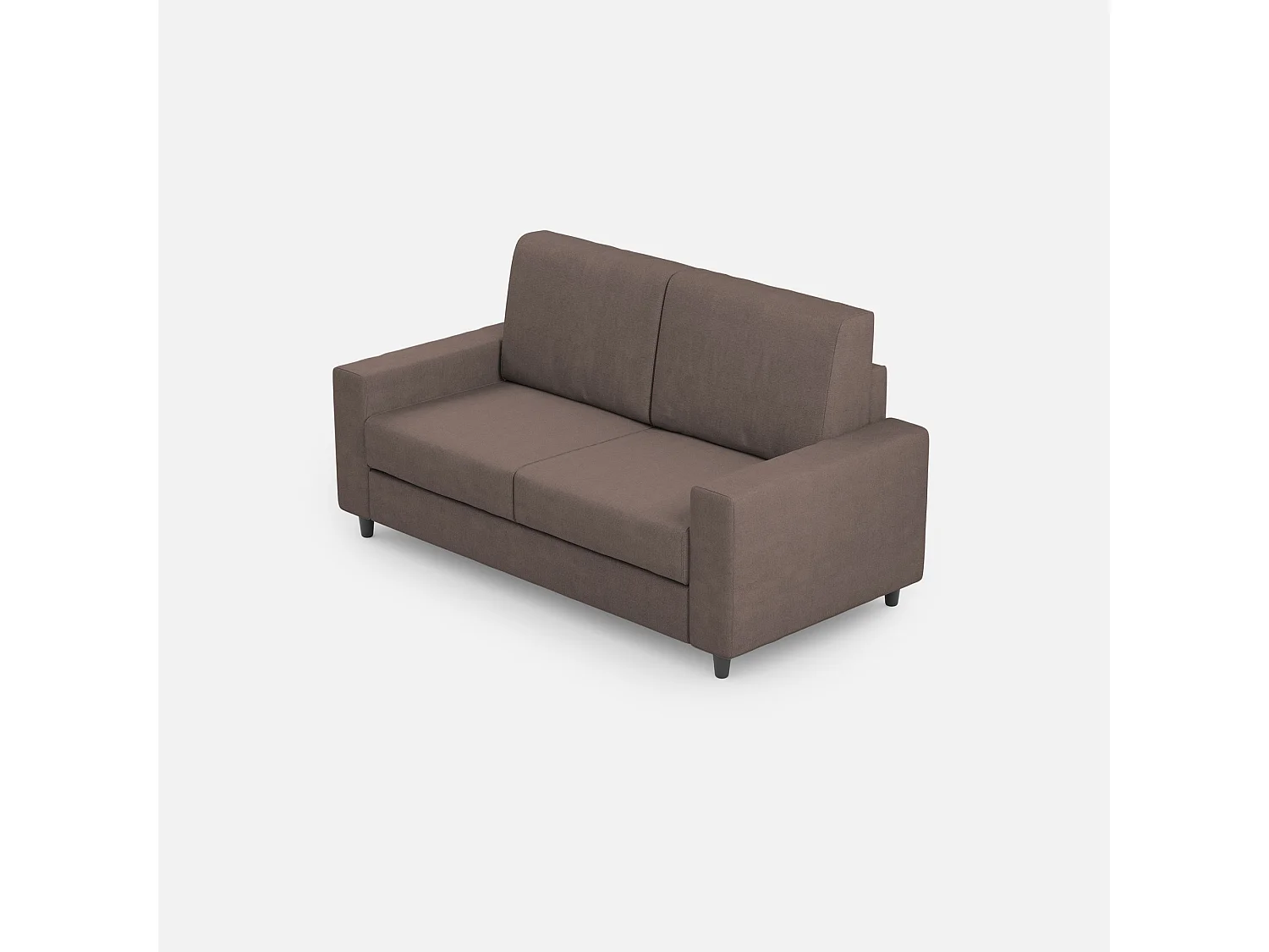 Sakar 2-Sitzer-Sofa (zwei 60-cm-Sitze), Außenmaße L. 148 cm, Farbe Taupe