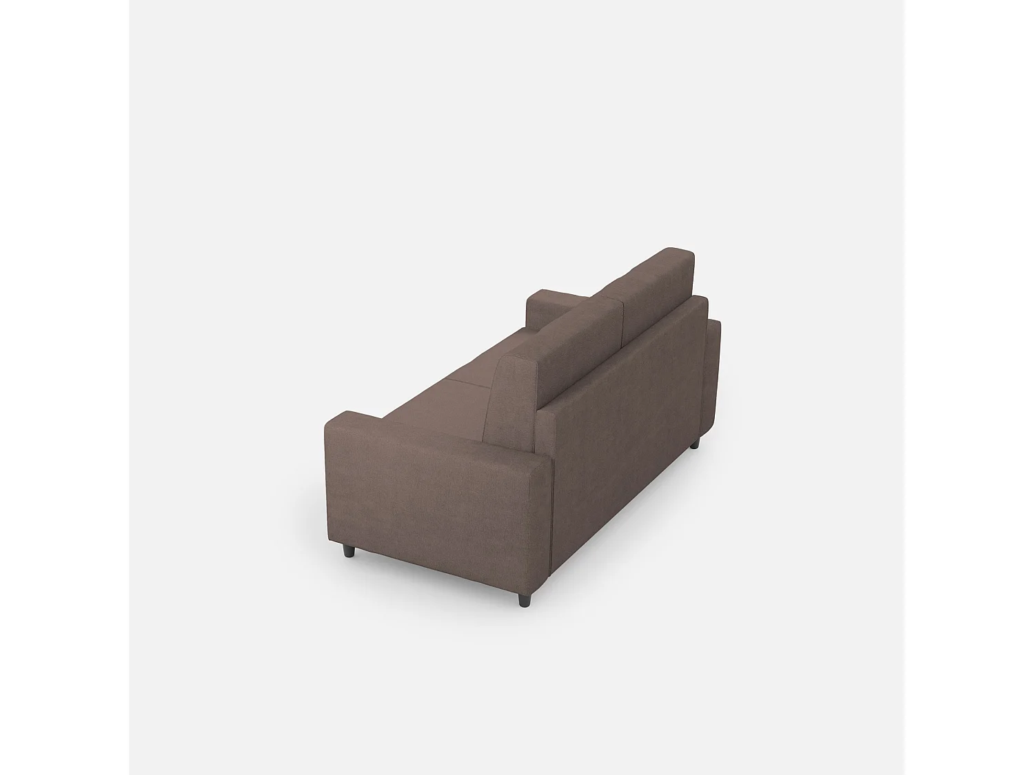 Sakar 2-Sitzer-Sofa (zwei 60-cm-Sitze), Außenmaße L. 148 cm, Farbe Taupe