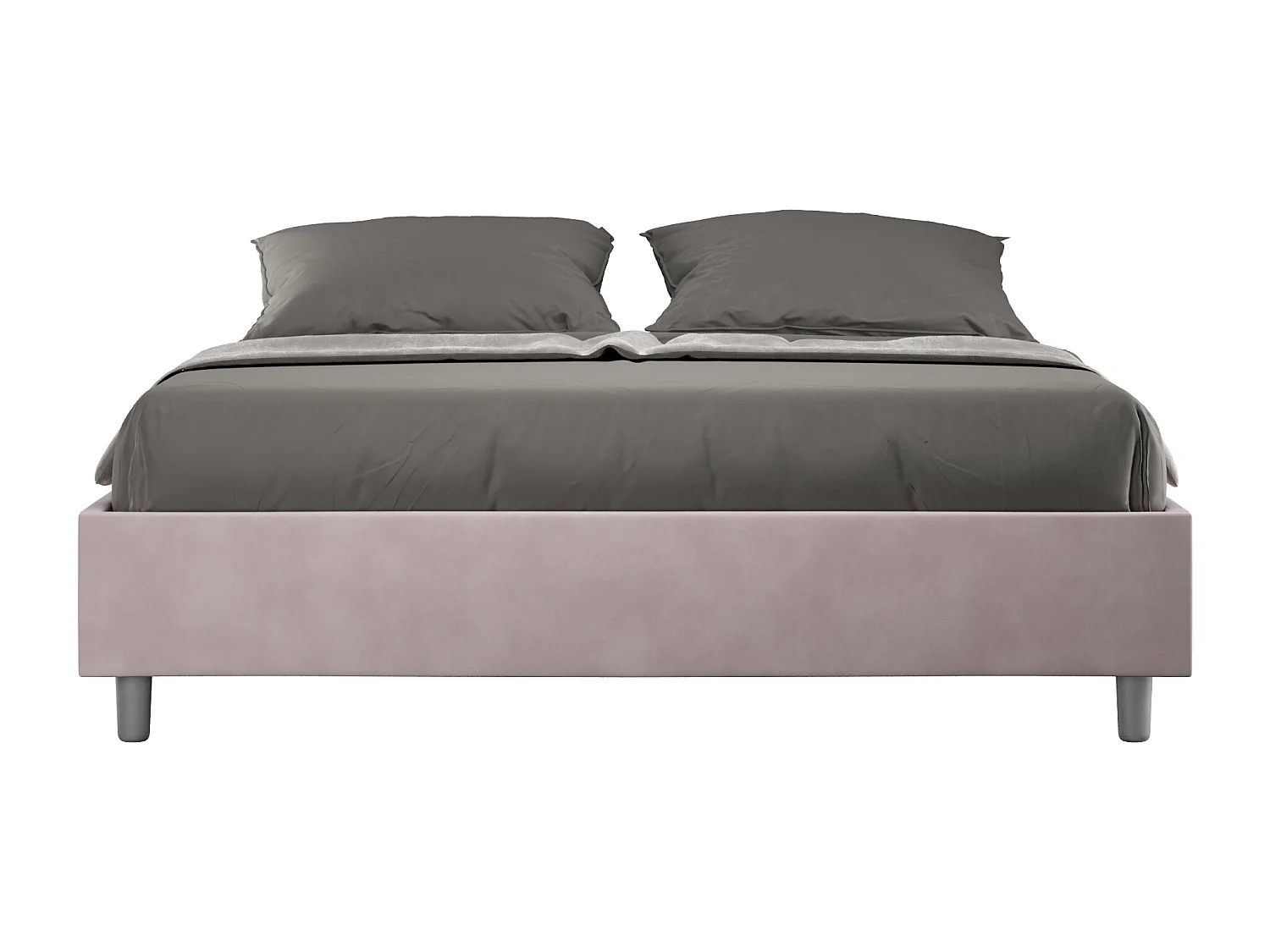 Letto Azelia Sommier 170x190 rete e contenitore glicine