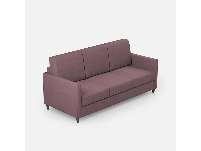 Cama Adele 110x200 con base azul