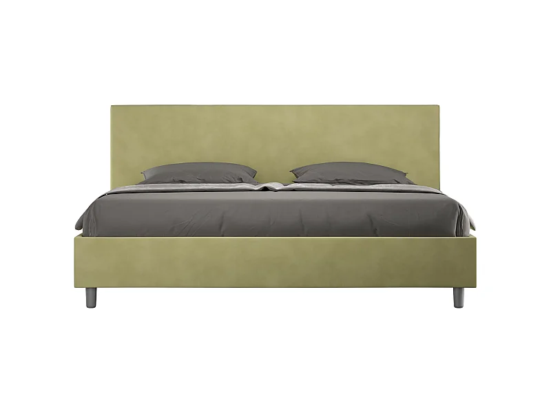 Letto Adele 190x190 con rete tè verde
