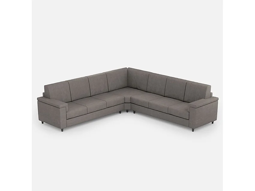Letto Adele 100x210 con rete grigio