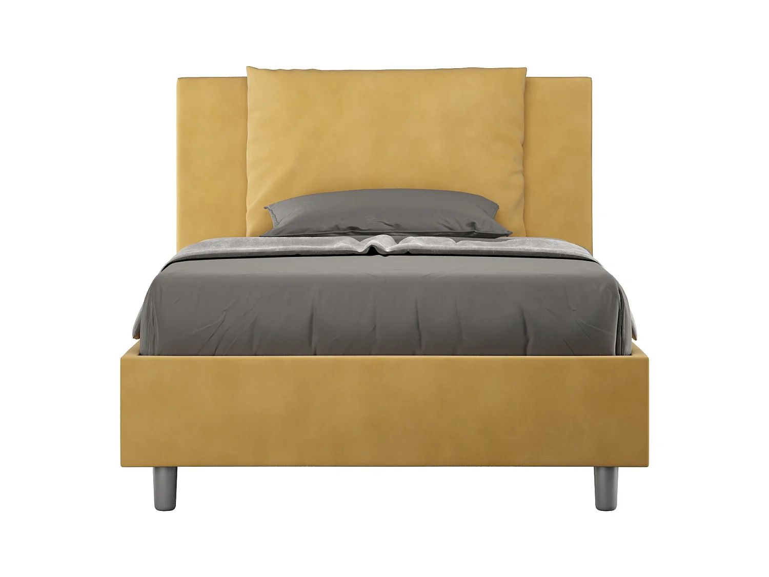 Lit Antea 110x210 avec sommier ocre