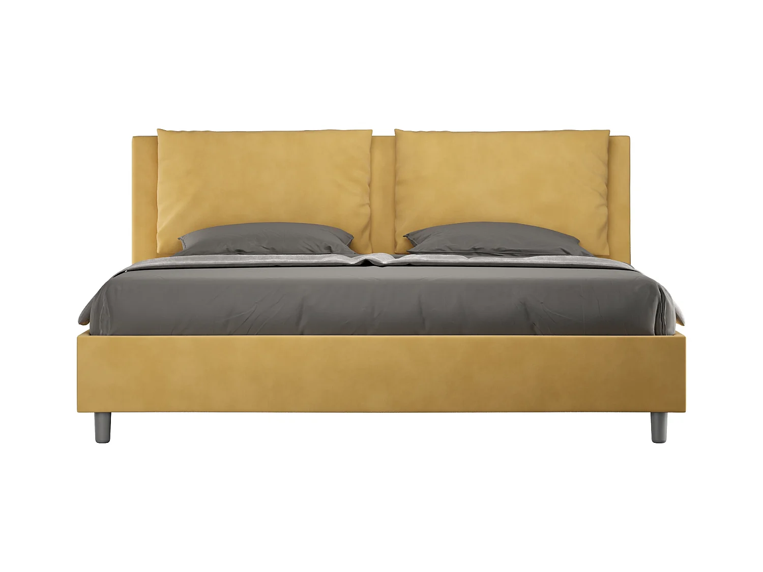 Lit Antea 170x210 sans sommier ocre