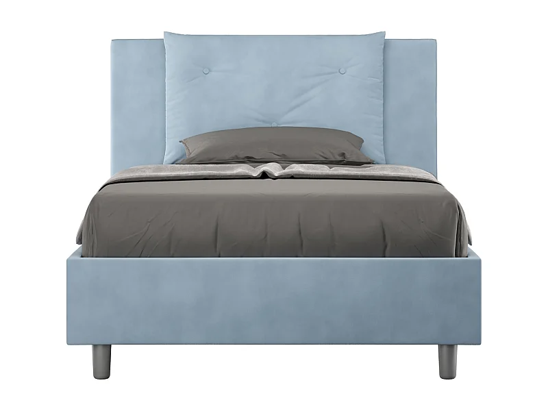 Lit Appia 110x190 sans sommier bleu clair