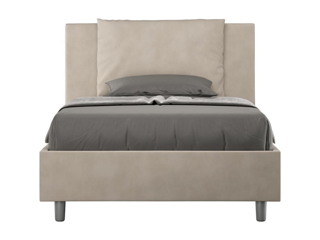 Letto Antea 100x210 senza rete sabbia