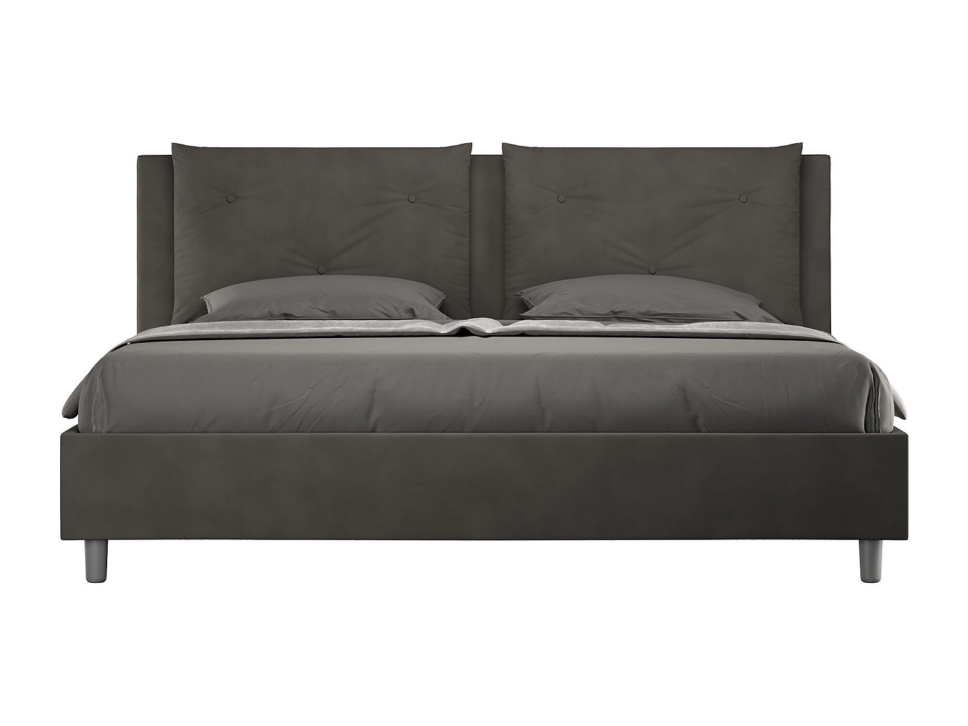 Letto Appia 170x190 con rete grigio