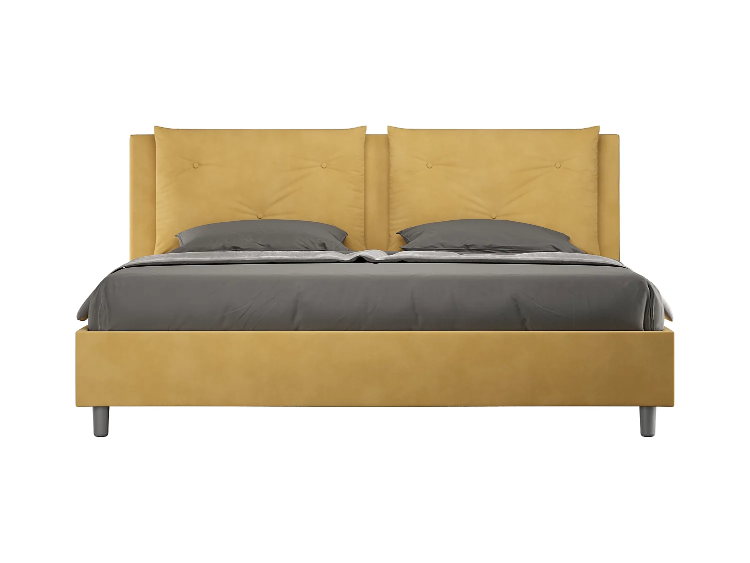 Lit Appia 170x210 sans sommier ocre