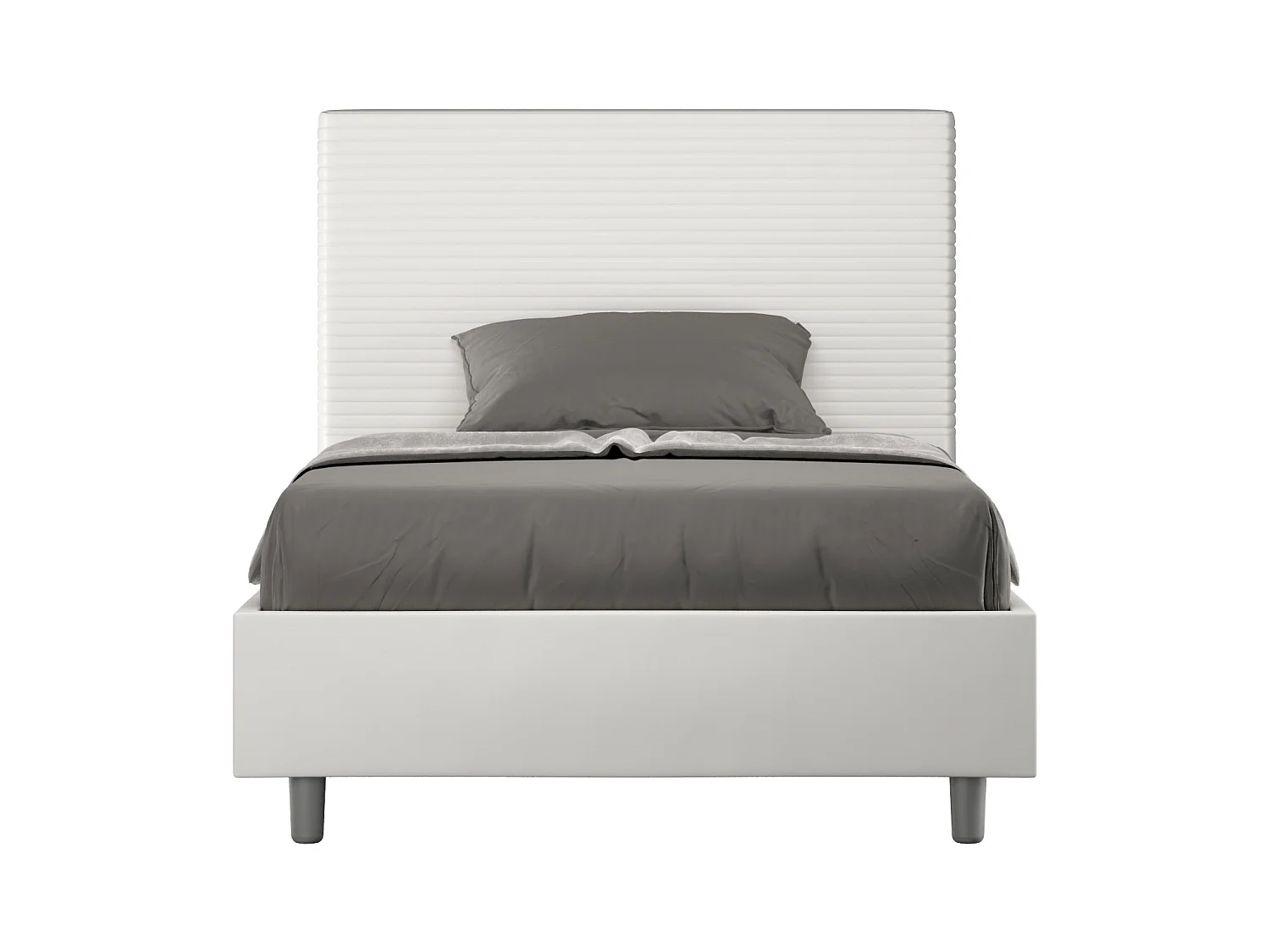Letto Focus 100x190 con rete bianco