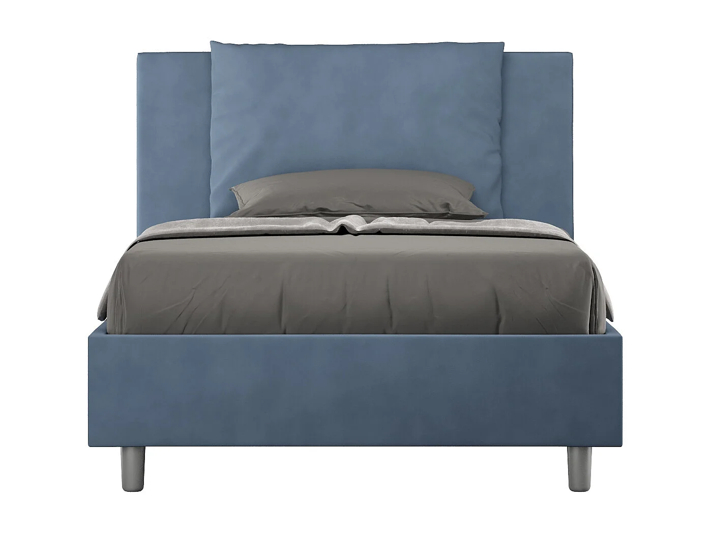 Lit Antea 100x200 sans sommier bleu