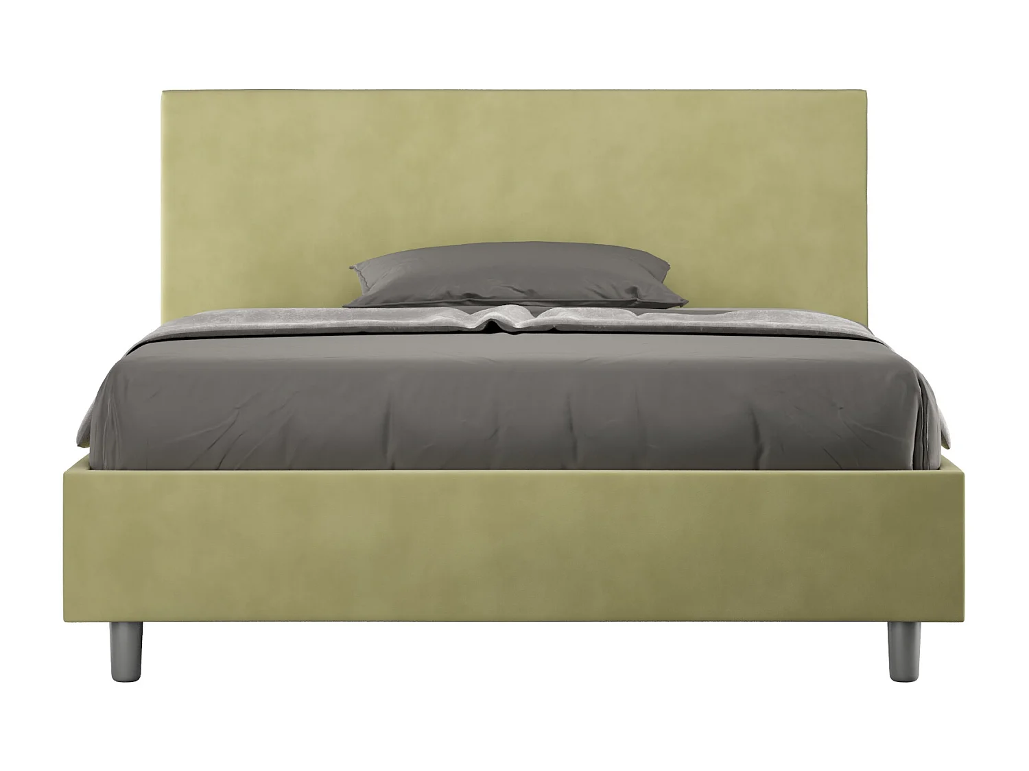 Lit Adèle 150x190 sans sommier thé vert