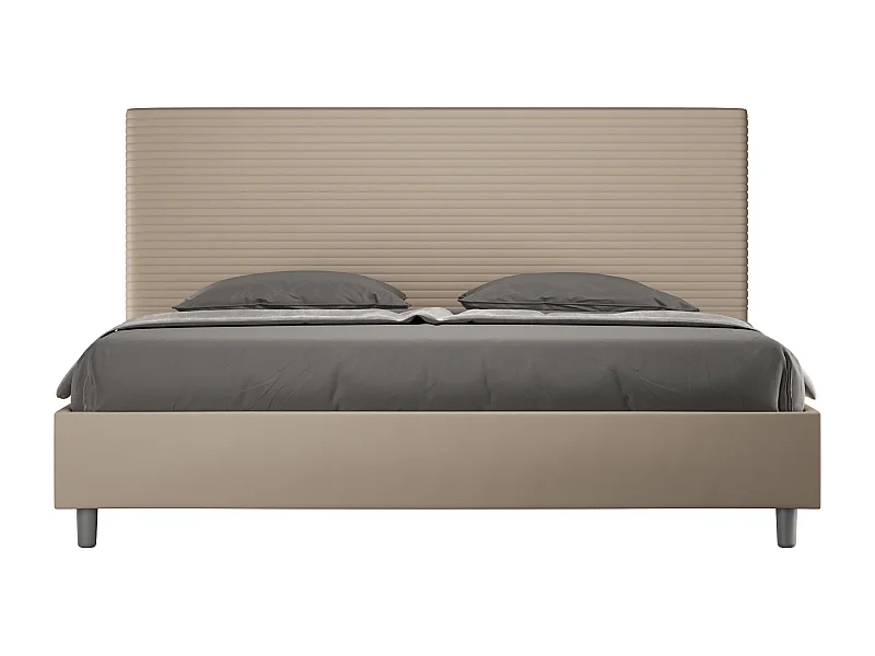 Letto Focus 190x200 con rete tortora
