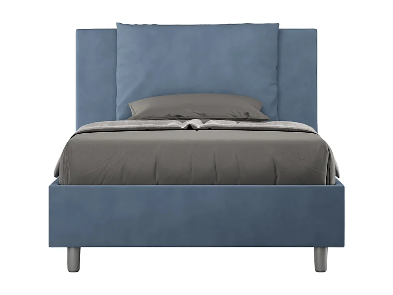 Lit Antea 110x200 sans sommier bleu