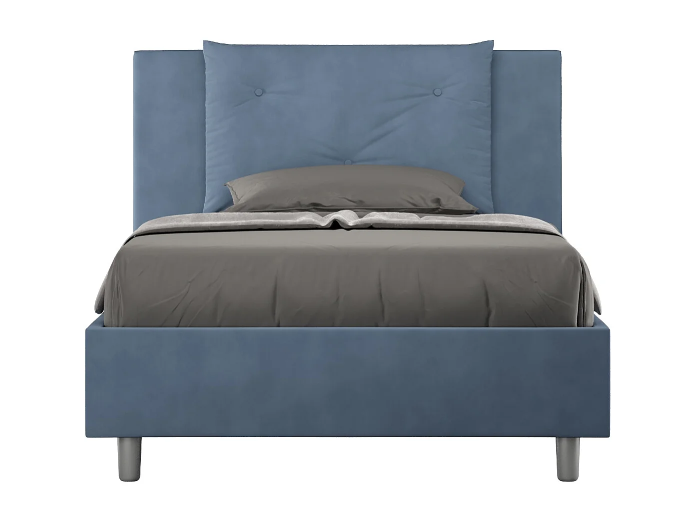 Letto Appia 100x200 senza rete blu
