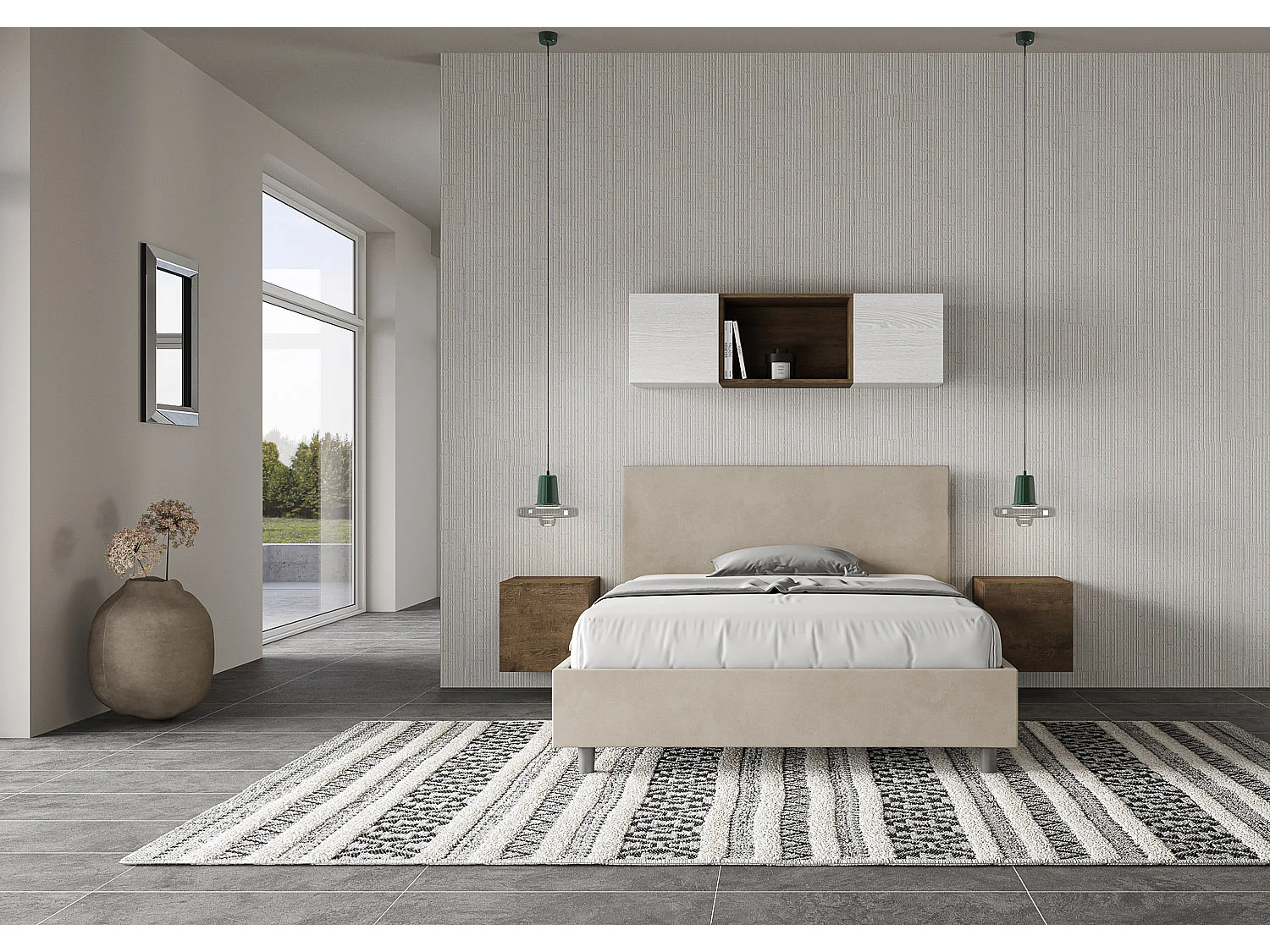 Cama Adele 130x210 sin somier de arena