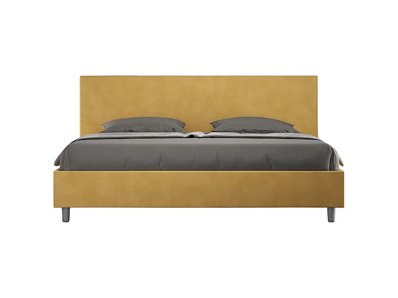 Letto Adele 190x210 senza rete ocra