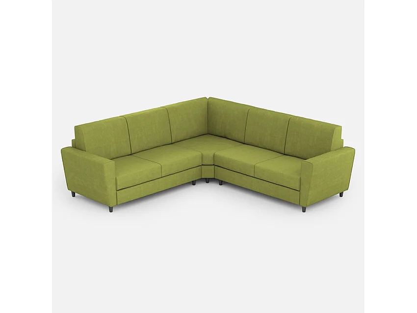 Lit Adele 190x200 avec sommier ocre