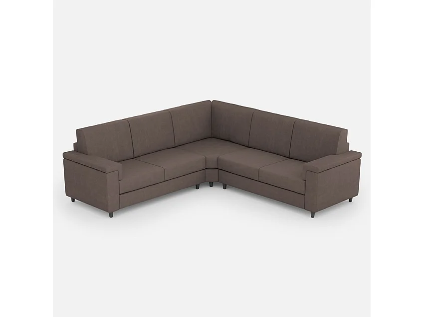 Cama Adele 100x190 con somier azul claro