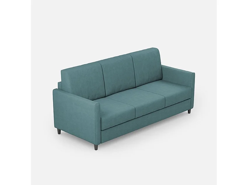 Letto Adele 110x200 con rete ocra