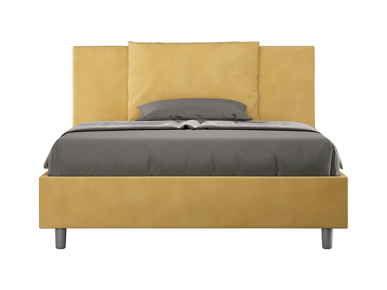 Cama Antea 130x200 con base ocre