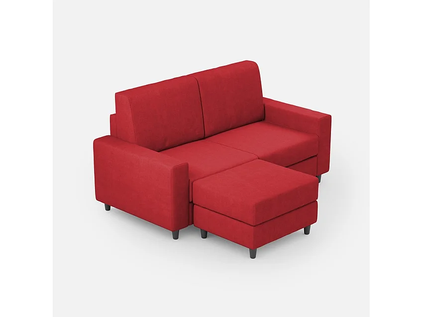 Cama Adele 150x190 sin somier ocre