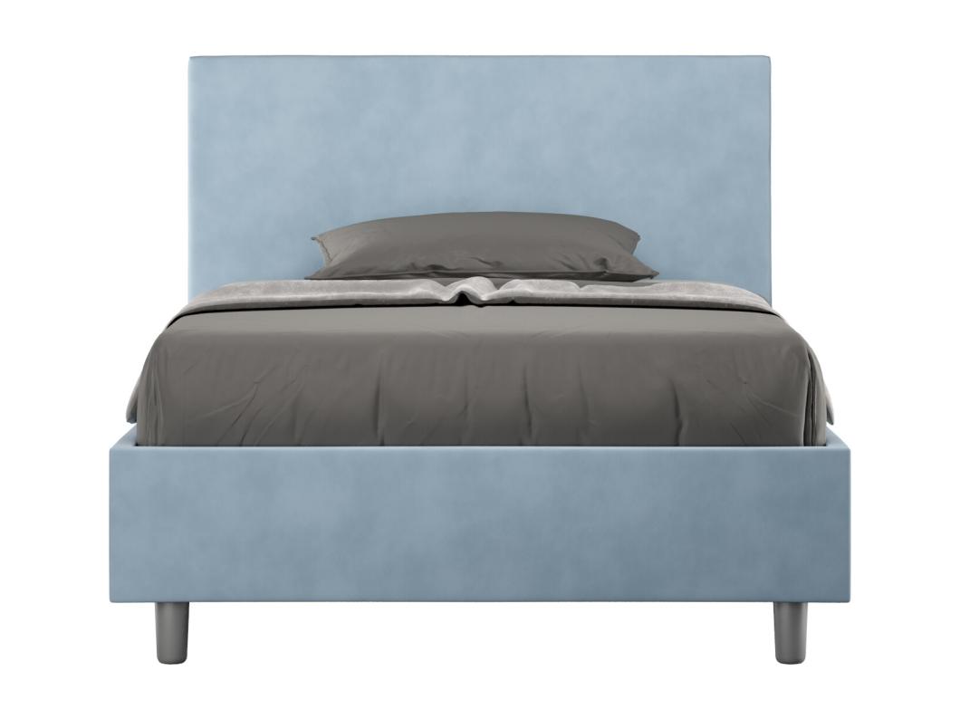 Letto Adele 100x190 senza rete azzurro