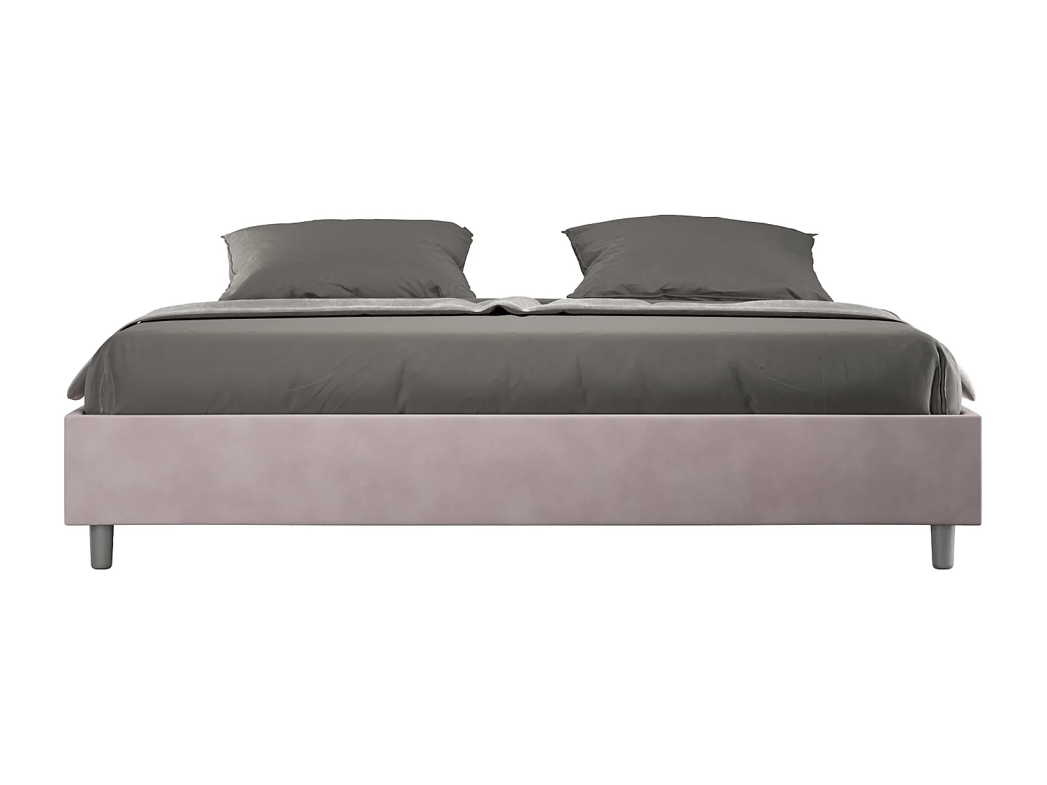 Letto Sommier Azelia 190x190 senza rete glicine