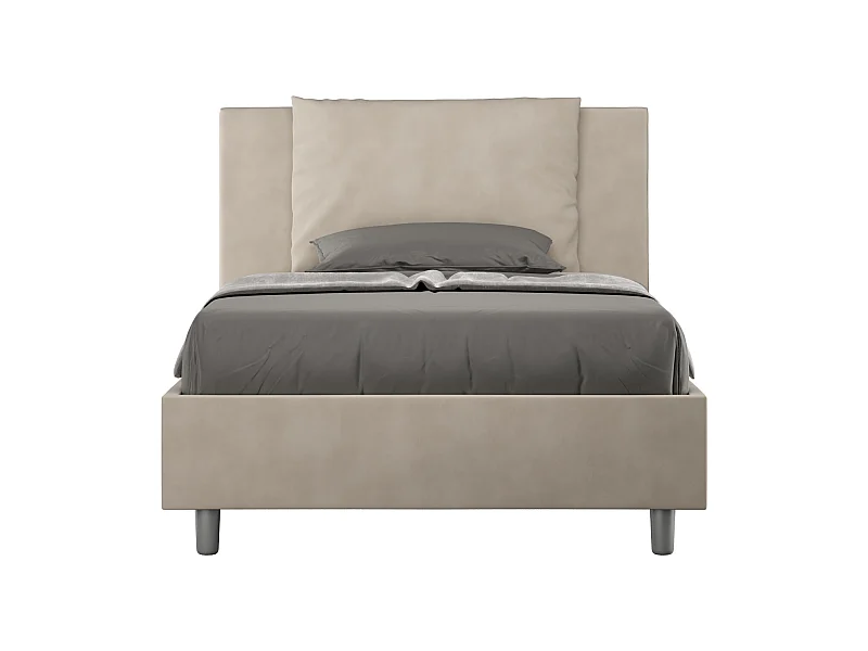 Lit Antea 110x190 sans sommier sable